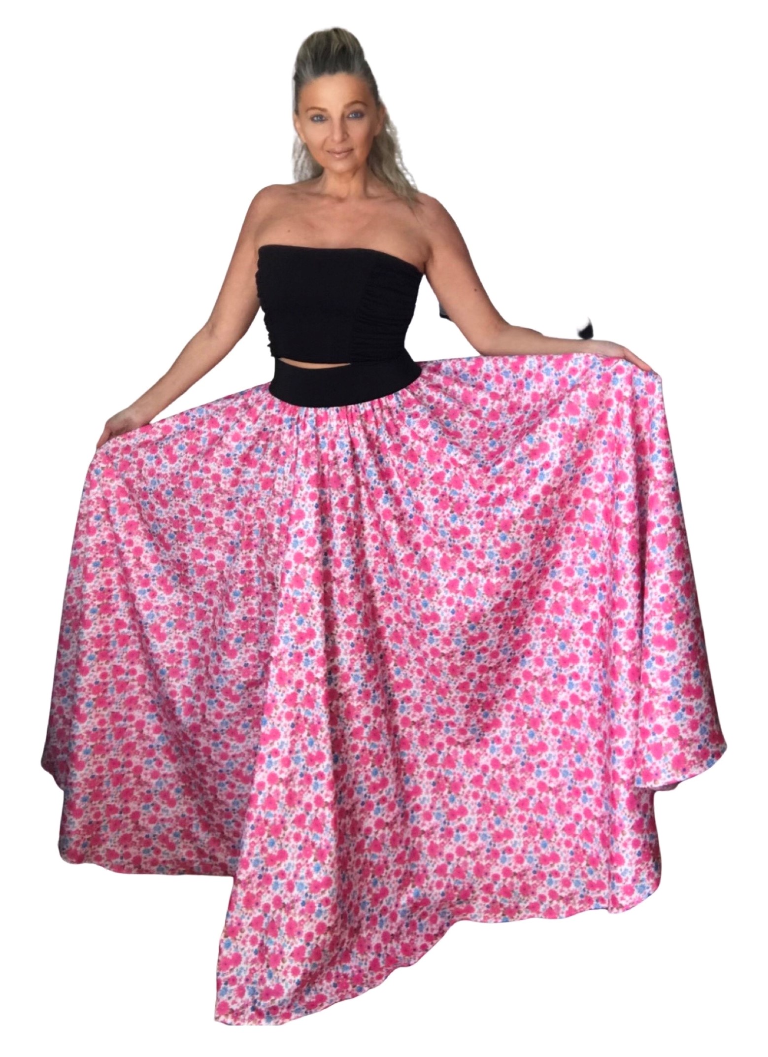 Dlouhá sukně - maxi sukně BOROS SK-L-FLW 077